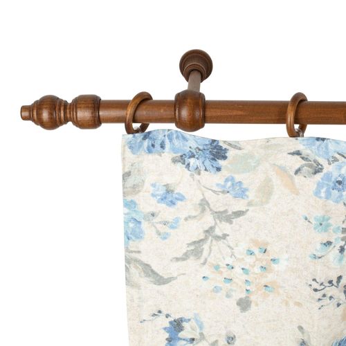 5949127008313 - Gardinenstange »Filigrano« 1 läufig-läufig Fixmass 28 mm Holz verschiedene Längen und Farben Komplettset 5949127008313 - Gardinenstange »Filigrano« 1 läufig-läufig Fixmass 28 mm Holz verschiedene Längen und Farben Komplettset