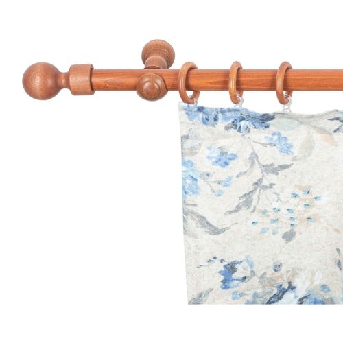 5949127130694 - Gardinenstange »Giro« 1 läufig-läufig Fixmass 28 mm Holz verschiedenen Längen und Farbe Komplettset 5949127130694 - Gardinenstange »Giro« 1 läufig-läufig Fixmass 28 mm Holz verschiedenen Längen und Farbe Komplettset