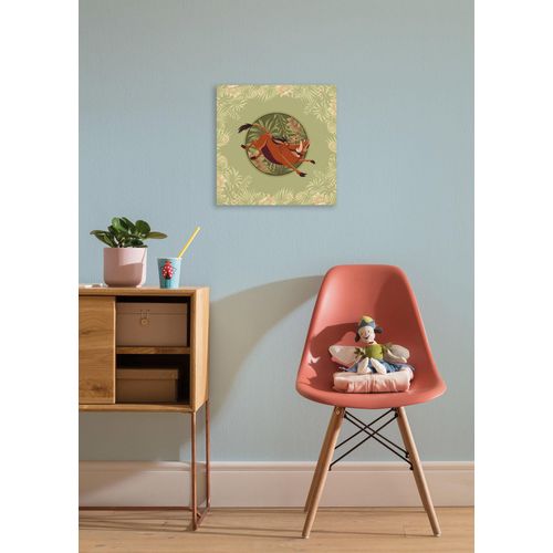 4036834564650 - Leinwandbild »Disney The Lion King Wild and Free Since 1994« Disney (1 St) 40 x 40 cm (Breite x Höhe) - Kinderzimmer Dekoration