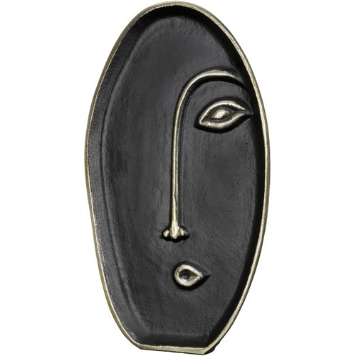 4063387506622 - Dekovase GILDE Face Vasen Gr B H T 2000 cm x 3500 cm x 650 cm schwarz Blumenvasen Vase aus Aluminium Dekoobjekt 4063387506622 - Dekovase GILDE Face Vasen Gr B H T 2000 cm x 3500 cm x 650 cm schwarz Blumenvasen Vase aus Aluminium Dekoobjekt