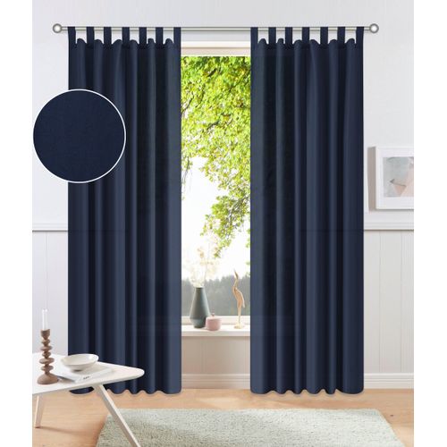4068223588367 - my home Vorhang »Raja« (2 St) 2er-Set Bestseller einfarbig modern pflegeleichte Mikrofaser