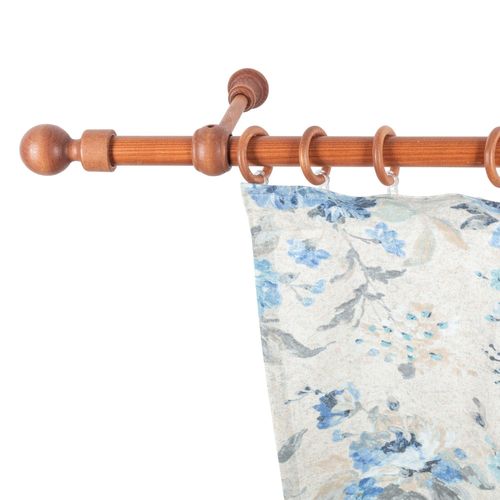 5949127109317 - Gardinenstange »Giro« 1 läufig-läufig Fixmass 28 mm Holz verschiedene Längen und Farben Komplettset 5949127109317 - Gardinenstange »Giro« 1 läufig-läufig Fixmass 28 mm Holz verschiedene Längen und Farben Komplettset