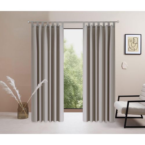 4068222604433 - my home Vorhang »Raja« (2 St) 2er-Set Bestseller einfarbig modern pflegeleichte Mikrofaser
