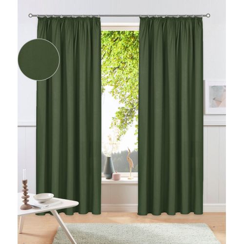 4068223514595 - my home Vorhang »Parry« (2 St) 2-er Set blickdicht monochrom basic einfarbig Bestseller