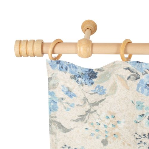 5949127149573 - Gardinenstange »Pisa« 1 läufig-läufig Fixmass 28 mm Holz verschiedene Längen und Farben Komplettset 5949127149573 - Gardinenstange »Pisa« 1 läufig-läufig Fixmass 28 mm Holz verschiedene Längen und Farben Komplettset