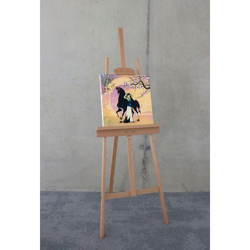 4055065031601 - Leinwandbild »Mulan with Kahn - Grösse 40 x 40 cm« Disney (1 St 40 x 40 cm (Breite x Höhe) Keilrahmenbild mit Echtholzrahmen Kinderzimmer