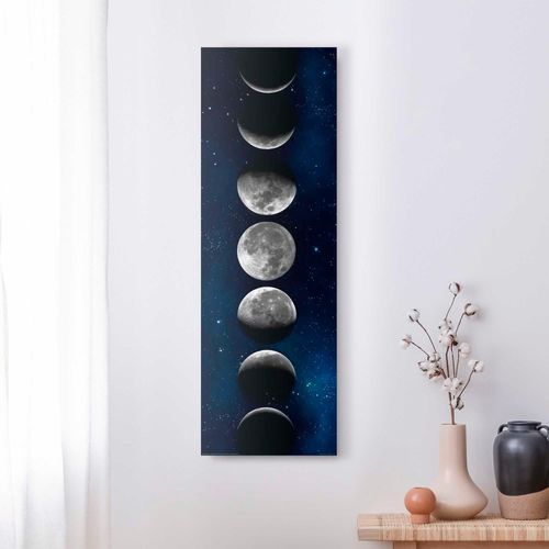 8714597625165 - Deco-Panel REINDERS Die Position des Mondes Bilder Gr B H T 30 cm x 90 cm x 2 cm schwarz Kunstdrucke