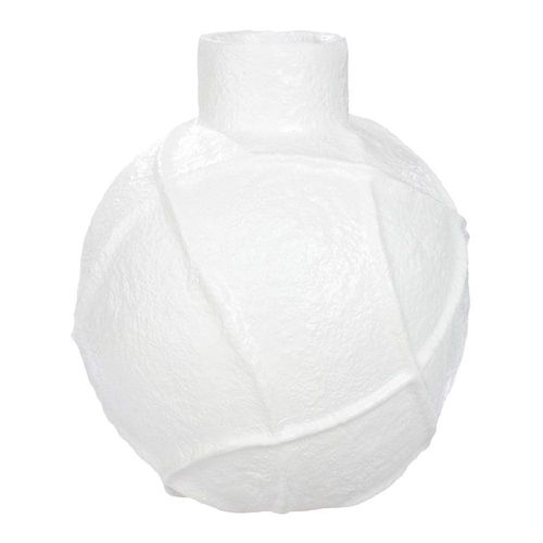 4063387526842 - Tischvase GILDE Vase Linhas weiß Höhe ca 38 cm weiß H38cm Ø34cm Kunststoff Vasen wasserfest 4063387526842 - Tischvase GILDE Vase Linhas weiß Höhe ca 38 cm weiß H38cm Ø34cm Kunststoff Vasen wasserfest