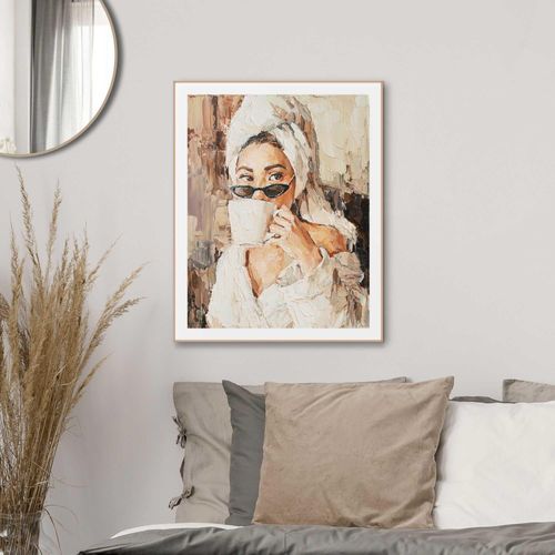 8714597662535 - Reinders! Bild mit Rahmen »Waking Up«