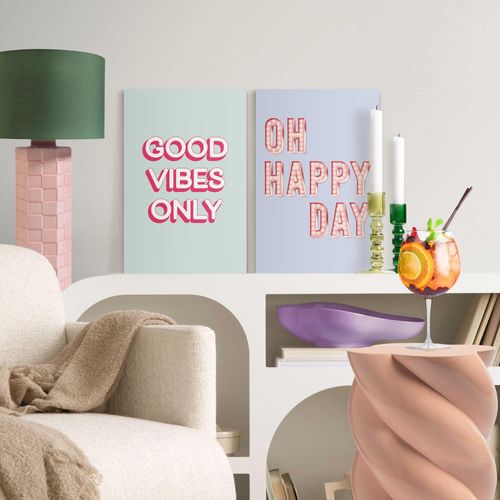 8714597647075 - Reinders! Leinwandbild »Happy Vibes«