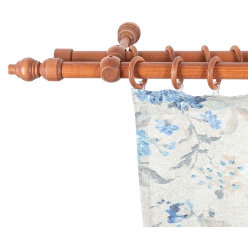 5949127152665 - Gardinenstange »Filigrano« 2 läufig-läufig Fixmass 28 mm Holz verschiedene Längen und Farben Komplettset 5949127152665 - Gardinenstange »Filigrano« 2 läufig-läufig Fixmass 28 mm Holz verschiedene Längen und Farben Komplettset