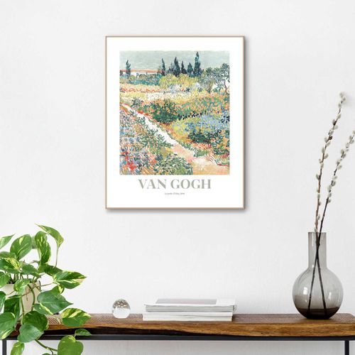 8714597655315 - Reinders! Bild mit Rahmen »Van Gogh - riverbank in springtime«