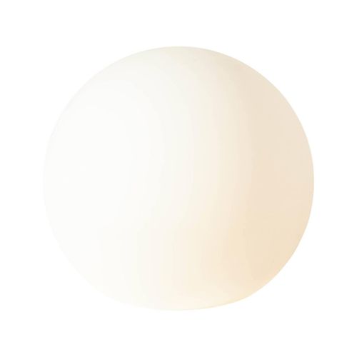 4004353330650 - BRILLIANT Lampe Garden Außen-Lichtkugel 60cm weiß 1x A60 E27 60W gf Normallampen n ent Inklusive Stecker IP-Schutzart 44 - spritzwassergeschützt