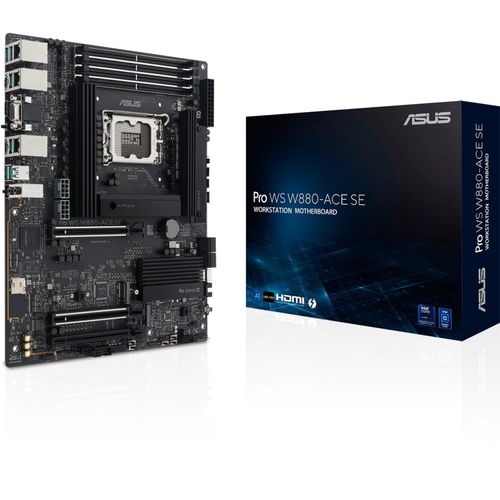 4711387994221 - ASUS Pro WS W880-ACE SE Mainboard - Intel W880 - Intel LGA1700 socket - DDR5 RAM - ATX 4711387994221 - ASUS Pro WS W880-ACE SE Mainboard - Intel W880 - Intel LGA1700 socket - DDR5 RAM - ATX