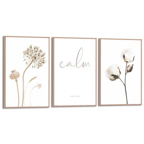 8714597671902 - Poster REINDERS Trockene Blumen beige (farbe bild(er) beige) B20cm H30cm T16cm Bilder