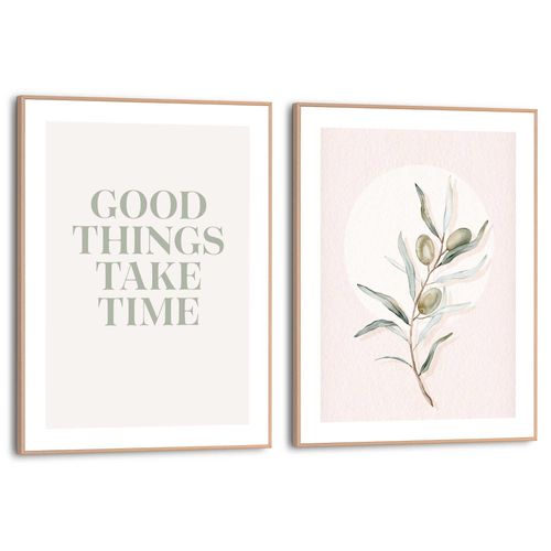 8714597671872 - Poster REINDERS Good Things beige (farbe bild(er) beige) B30cm H40cm T16cm Bilder