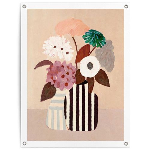 8714597666052 - Poster REINDERS Autumn Flowers bunt (farbe bild(er) mehrfarbig) B60cm H80cm T01cm Bilder