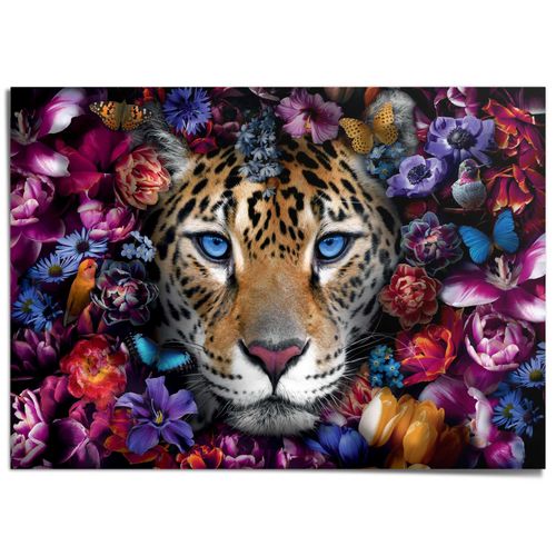 8714597636383 - Poster REINDERS Power Cat bunt (farbe bild(er) mehrfarbig) B140cm H100cm T01cm Bilder