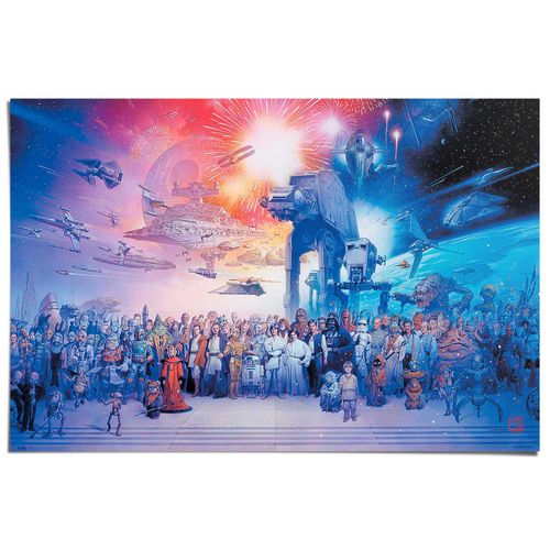 8714597674354 - Poster REINDERS Star Wars - legacy characters blau (farbe bild(er) blau) B915cm H61cm T01cm Bilder 8714597674354 - Poster REINDERS Star Wars - legacy characters blau (farbe bild(er) blau) B915cm H61cm T01cm Bilder