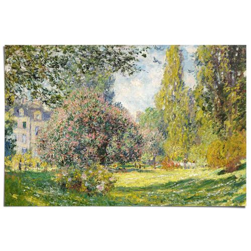 8714597668384 - Poster REINDERS Claude Monet - parc Monceau grün (farbe bild(er) grün) B915cm H61cm T01cm Bilder 8714597668384 - Poster REINDERS Claude Monet - parc Monceau grün (farbe bild(er) grün) B915cm H61cm T01cm Bilder