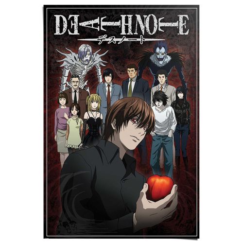 8714597688733 - Poster REINDERS Death Note schwarz (farbe bild(er) schwarz) B61cm H915cm T01cm Bilder