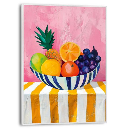 8714597682441 - Poster REINDERS Sommerfrüchte bunt (farbe bild(er) mehrfarbig) B30cm H40cm T16cm Bilder Küche - Mehrfarbig - MDF - Essen und Trinken - 30x40 cm
