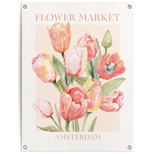 8714597665956 - Poster REINDERS Tulips From Amsterdam rot (farbe bild(er) rot) B60cm H80cm T01cm Bilder 8714597665956 - Poster REINDERS Tulips From Amsterdam rot (farbe bild(er) rot) B60cm H80cm T01cm Bilder