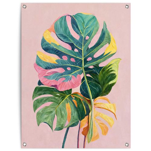 8714597666007 - Poster REINDERS Summer Leafs bunt (farbe bild(er) mehrfarbig) B60cm H80cm T01cm Bilder