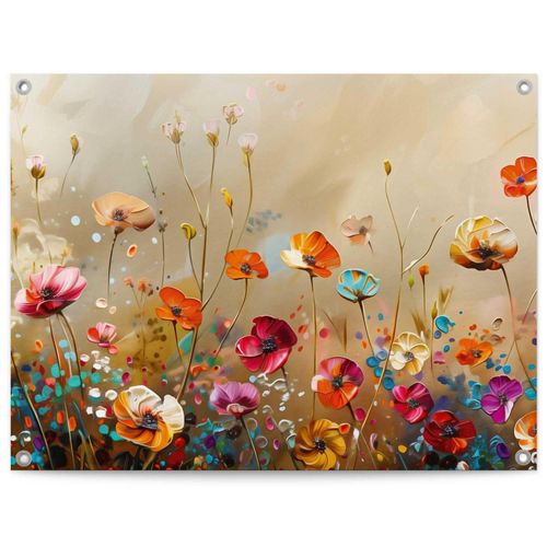 8714597666151 - Poster REINDERS Summer Flowers bunt (farbe bild(er) mehrfarbig) B80cm H60cm T01cm Bilder 8714597666151 - Poster REINDERS Summer Flowers bunt (farbe bild(er) mehrfarbig) B80cm H60cm T01cm Bilder