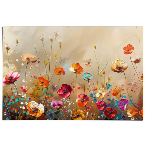 8714597688078 - Poster REINDERS Sommerliches Blumenfeld bunt (farbe bild(er) mehrfarbig) B915cm H61cm T01cm Bilder 8714597688078 - Poster REINDERS Sommerliches Blumenfeld bunt (farbe bild(er) mehrfarbig) B915cm H61cm T01cm Bilder