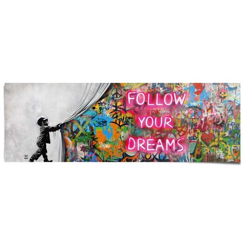 8714597664119 - Poster REINDERS Surprise Wall bunt (farbe bild(er) mehrfarbig) B158cm H53cm T01cm Bilder 8714597664119 - Poster REINDERS Surprise Wall bunt (farbe bild(er) mehrfarbig) B158cm H53cm T01cm Bilder