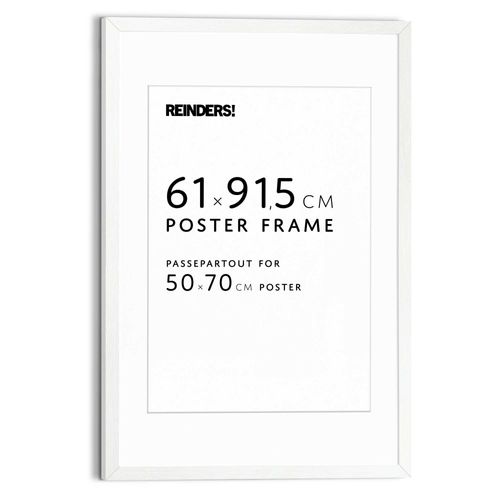8714597679199 - Bilderrahmen REINDERS Bilderrahmen Poster 61x915 oder 50x70 weiß B645cm H95cm T2cm Bilderrahmen Wohnzimmer - Weiß - MDF - 645x95 cm 8714597679199 - Bilderrahmen REINDERS Bilderrahmen Poster 61x915 oder 50x70 weiß B645cm H95cm T2cm Bilderrahmen Wohnzimmer - Weiß - MDF - 645x95 cm