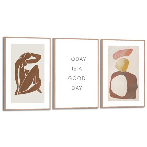 8714597671933 - Poster REINDERS Mindset braun (farbe bild(er) braun) B20cm H30cm T16cm Bilder 8714597671933 - Poster REINDERS Mindset braun (farbe bild(er) braun) B20cm H30cm T16cm Bilder