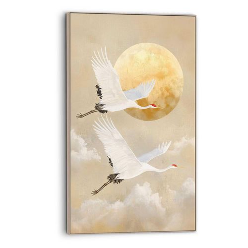 8714597685817 - Wandbild REINDERS Vögel im Mondlicht braun (farbe bild(er) braun) B70cm H118cm T37cm Bilder Wohnzimmer - Braun - MDF - Tiere - 70x118 cm 8714597685817 - Wandbild REINDERS Vögel im Mondlicht braun (farbe bild(er) braun) B70cm H118cm T37cm Bilder Wohnzimmer - Braun - MDF - Tiere - 70x118 cm
