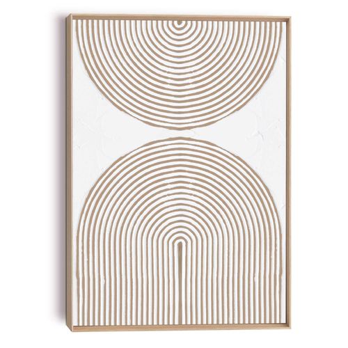 8714597688191 - Wandbild REINDERS Reliefbögen beige (farbe bild(er) beige) B50cm H70cm T3cm Bilder Wohnzimmer - Beige - MDF - Abstrakt - 50x70 cm 8714597688191 - Wandbild REINDERS Reliefbögen beige (farbe bild(er) beige) B50cm H70cm T3cm Bilder Wohnzimmer - Beige - MDF - Abstrakt - 50x70 cm