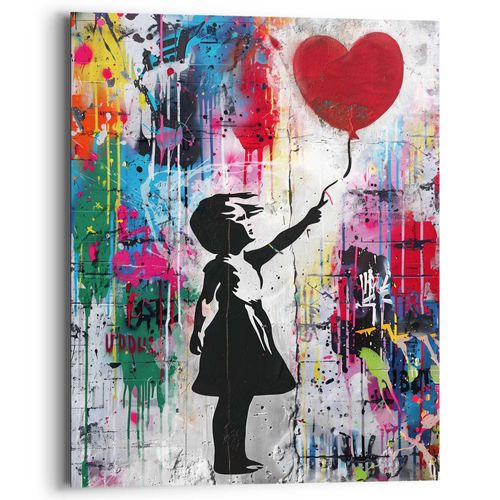 8714597685428 - Deco-Panel REINDERS Graffiti-Ballon bunt (farbe bild(er) mehrfarbig) B40cm H50cm T2cm Bilder