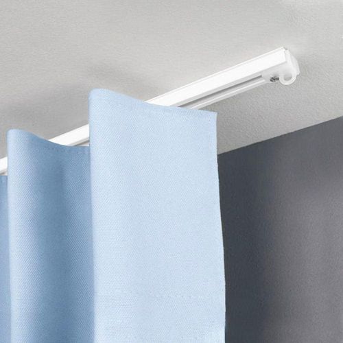 5949127056802 - Gardinenschiene »Objektschiene SL« 1 läufig-läufig Fixmass in versch Längen und Farben Aluminium Innenlauf Vorhangschiene