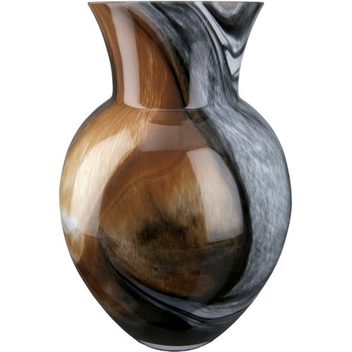 4063387276075 - Tischvase GILDE Draga Höhe ca 26 cm Vasen Gr H 26 cm Ø 185 cm braun Blumenvasen dekorative Vase aus Glas Blumenvase 4063387276075 - Tischvase GILDE Draga Höhe ca 26 cm Vasen Gr H 26 cm Ø 185 cm braun Blumenvasen dekorative Vase aus Glas Blumenvase