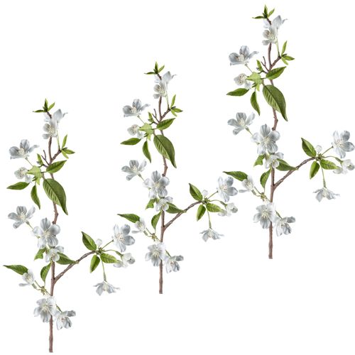 4064118318385 - Kunstzweig »Birnblütenzweig« mit zarten Blüten
