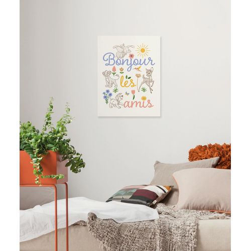 4036834564575 - Leinwandbild »Disney Classics Bonjour« Disney (1 St) 30 x 40 cm (Breite x Höhe) - Kinderzimmer Dekoration