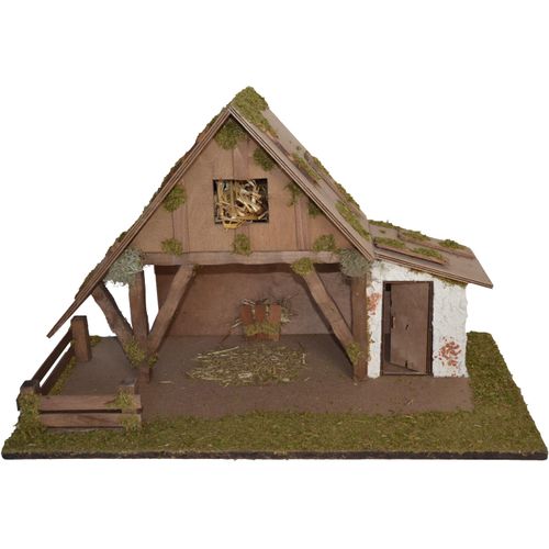 4251020710943 - Krippe ALFRED KOLBE Weihnachtsdeko Weihnachtskrippen braun (braun natur) Weihnachtskrippen Weihnachtsdörfer aus Holz 47x22x30 cm für Figuren bis 10 cm Höhe 4251020710943 - Krippe ALFRED KOLBE Weihnachtsdeko Weihnachtskrippen braun (braun natur) Weihnachtskrippen Weihnachtsdörfer aus Holz 47x22x30 cm für Figuren bis 10 cm Höhe