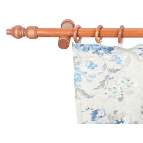 5949127150425 - Gardinenstange »Filigrano« 1 läufig-läufig Fixmass 28 mm Holz verschiedene Längen und Farben Komplettset