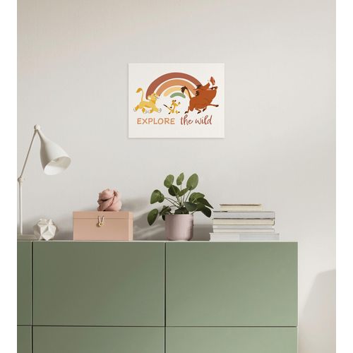 4036834564605 - Leinwandbild »Disney The Lion King Explore the Wild« Disney (1 St) 30 x 40 cm (Breite x Höhe) - Kinderzimmer Dekoration 4036834564605 - Leinwandbild »Disney The Lion King Explore the Wild« Disney (1 St) 30 x 40 cm (Breite x Höhe) - Kinderzimmer Dekoration