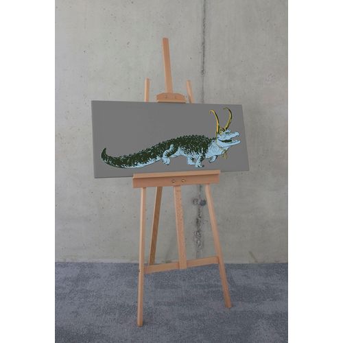 4055065032486 - Leinwandbild »Loki Alligator Variance - Grösse 90 x 40 cm« Disney (1 St 90 x 40 cm (Breite x Höhe) Keilrahmenbild mit Echtholzrahmen Kinderzimmer
