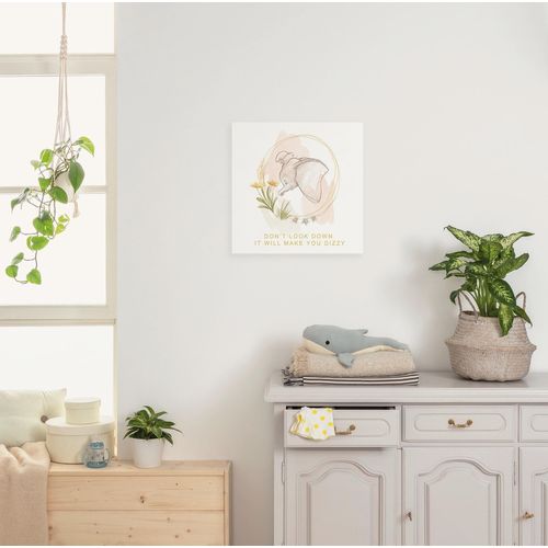 4036834564568 - Leinwandbild »Disney Dumbo Dont Look Down« Disney (1 St) 40 x 40 cm (Breite x Höhe) - Kinderzimmer Dekoration