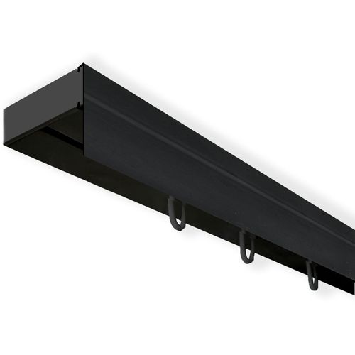 5949127157974 - Gardinenschiene Vorhangschiene SH mit Blende Gardinenstangen Gr L 580 cm 1 läufig schwarz Gardinenschienen 5949127157974 - Gardinenschiene Vorhangschiene SH mit Blende Gardinenstangen Gr L 580 cm 1 läufig schwarz Gardinenschienen
