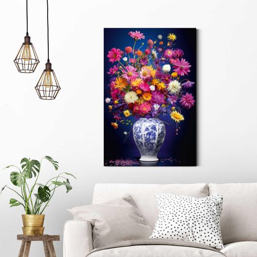 8714597661590 - Reinders! Deco-Panel »Delft Flowers«