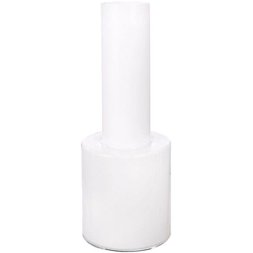 4063387276068 - Bodenvase GILDE Lexus Vasen Gr B H T 2250 cm x 6000 cm x 2250 cm weiß Blumenvasen Vase aus Glas Höhe ca 60 cm 4063387276068 - Bodenvase GILDE Lexus Vasen Gr B H T 2250 cm x 6000 cm x 2250 cm weiß Blumenvasen Vase aus Glas Höhe ca 60 cm
