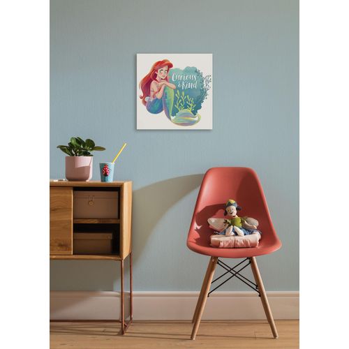 4036834564773 - Leinwandbild »Disney Ariel Curious & Kind« Disney (1 St) 40 x 40 cm (Breite x Höhe) - Kinderzimmer Dekoration
