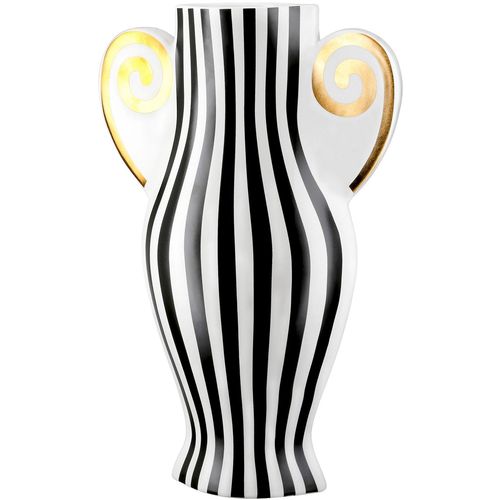 4063387590638 - Tischvase GILDE Vase Anphora weiß H 36 cm weiß B24cm H36cm T7cm Keramik Vasen